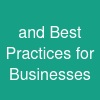 and Best Practices for Businesses