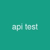 api test