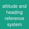 attitude and heading reference system