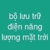 bộ lưu trữ điện năng lượng mặt trời