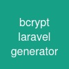 bcrypt laravel generator