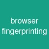browser fingerprinting