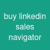 buy linkedin sales navigator
