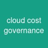 cloud cost governance