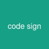 code sign