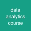 data analytics course