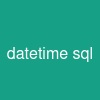 datetime sql