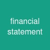 financial statement