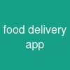 food delivery app