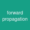 forward propagation