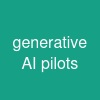 generative AI pilots