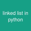 linked list in python