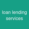 loan lending services