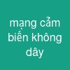 mạng cảm biến không dây