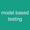model based testing