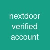 nextdoor verified account