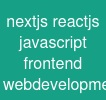nextjs     reactjs     javascript     frontend     web-development
