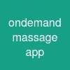 on-demand massage app