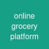 online grocery platform