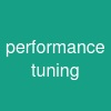 performance tuning