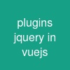 plugins jquery in vuejs