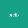 prefix