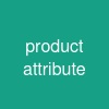 product attribute