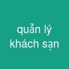 quản lý khách sạn