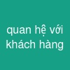 quan hệ với khách hàng