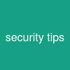 security tips