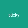 sticky