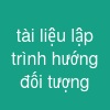 tài liệu lập trình hướng đối tượng