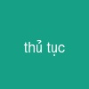 thủ tục