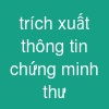 trích xuất thông tin chứng minh thư