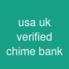 usa uk verified chime bank
