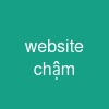 website chậm