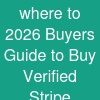 where to 2026 Buyers Guide to Buy Verified Stripe ...