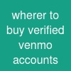 wherer to buy verified venmo accounts