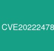CVE-2022-24787