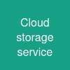 Cloud storage service
