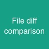 File diff comparison