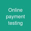 Online payment testing