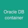 Oracle DB container