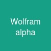 Wolfram alpha