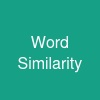 Word Similarity