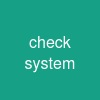 check system