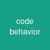 code behavior