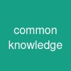 common knowledge