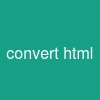 convert html