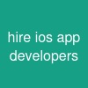 hire ios app developers